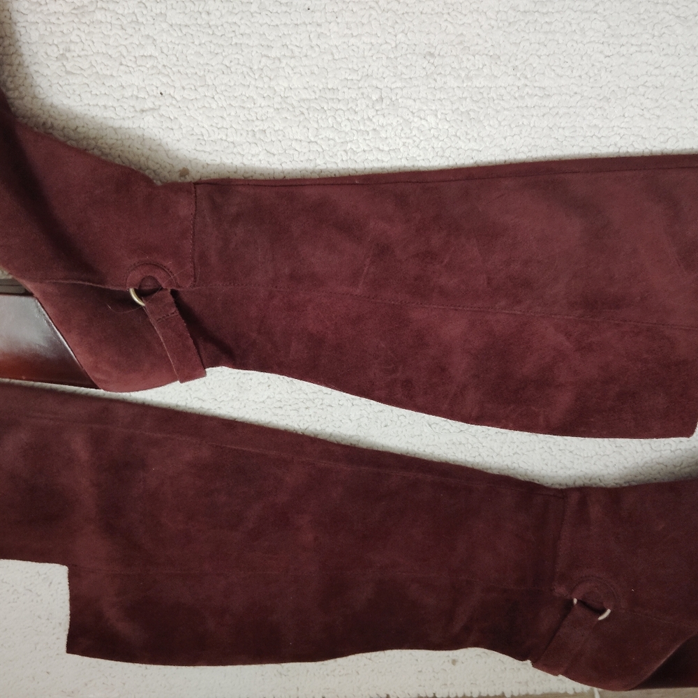 Korkease Red Suede Boots
